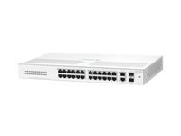 HPE Aruba Networking Instant On 1430 26G 2SFP – Switch – 26×GbE, 2×SFP, L2, 1U