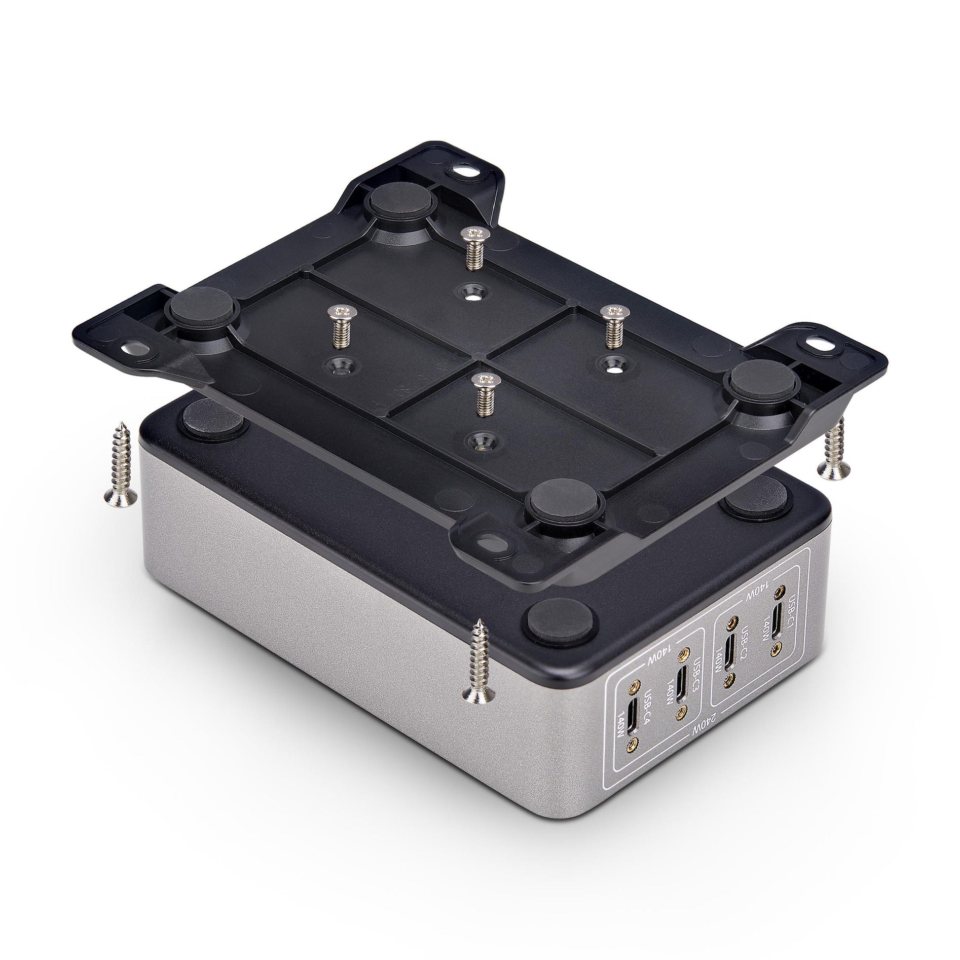 StarTech.com USB-Desktop-Ladegerät 240 W – USB-C×4 – PD 3.1, GaN, EU-Stecker (Typ C)