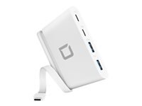 DICOTA D31731 USB-Hub – USB-C, 2× USB-A, 100 W PD