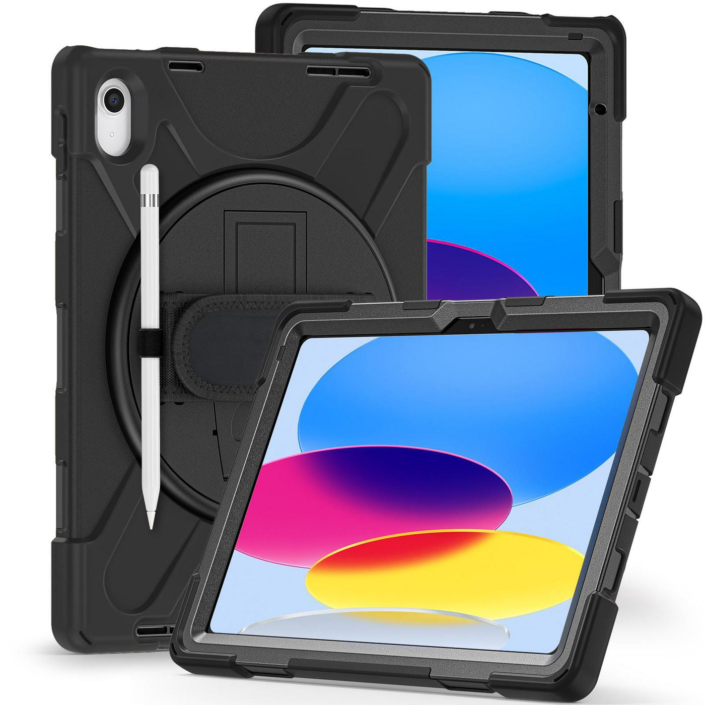 eSTUFF Tablet-Hülle für iPad 10,9" (10. Gen.) – Schwarz