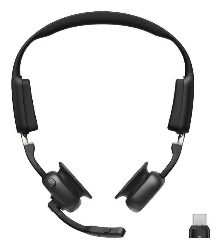 SHOKZ OPENMEET UC – Headset – USB-C – Noise-Cancelling-Mikrofon – für Unified Communications