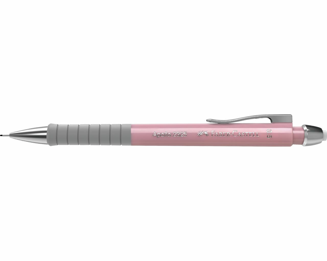 Faber-Castell Apollo Druckbleistift – 0,5 mm – Pink – Anti-Minenbruch – 1er-Pack