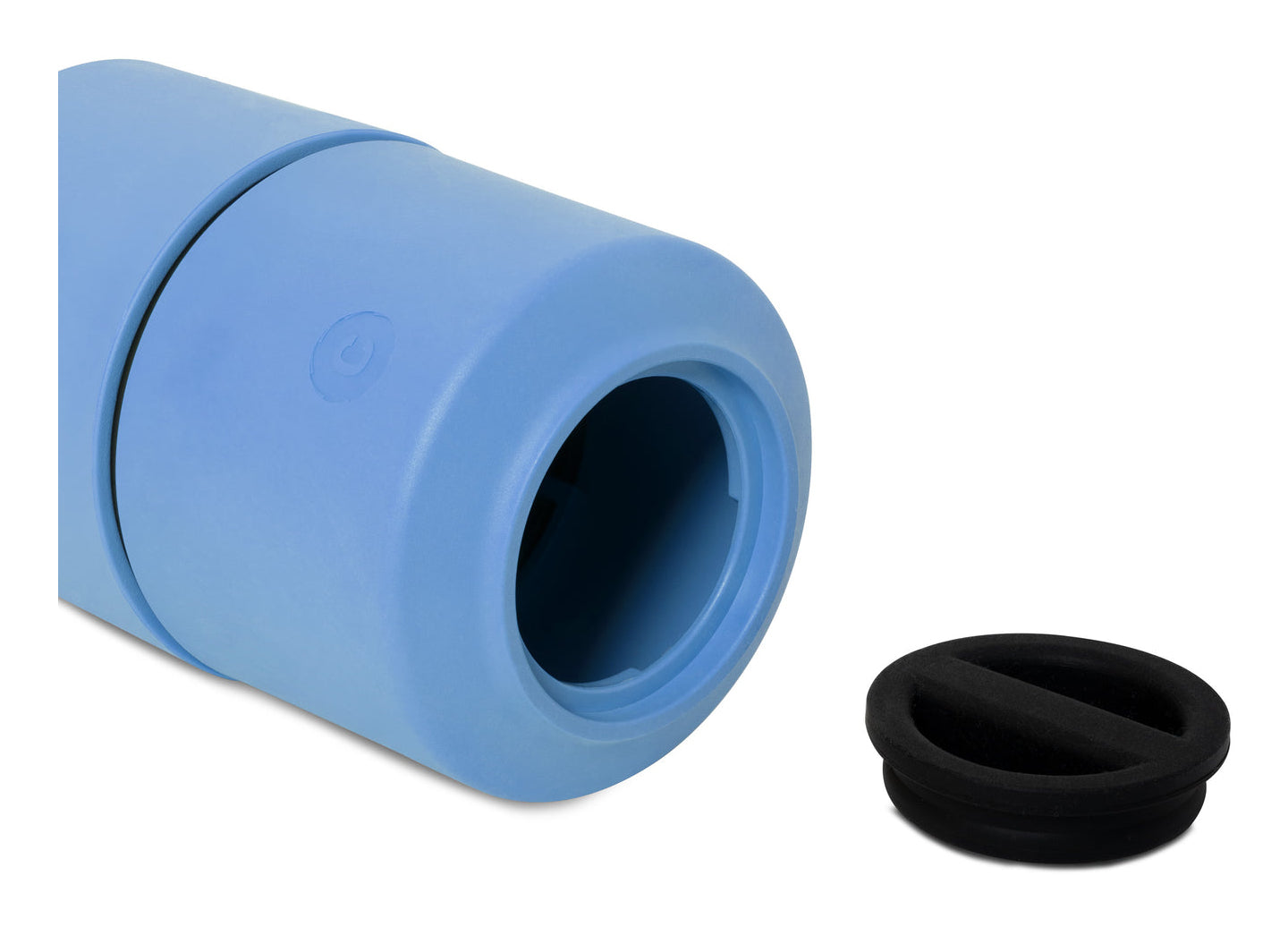 CrushGrind Salz-/Pfeffermühle 12 cm, Biokomposit/Kunststoff, Hellblau