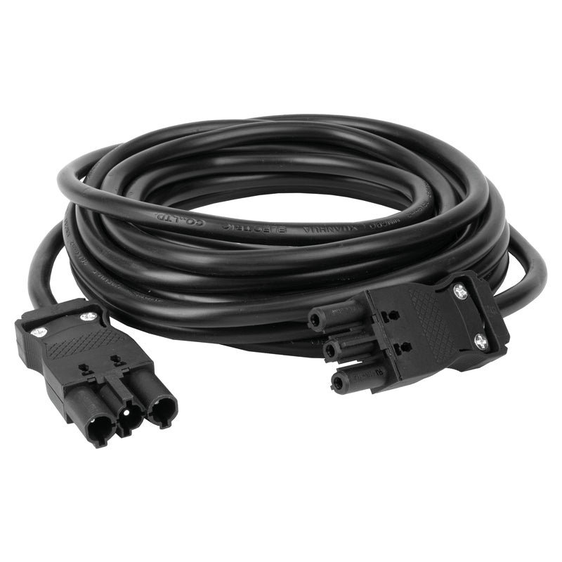Steffen Verlängerungskabel – GST18I3–GST18I3, 5 m, 3×1,5 mm², schwarz
