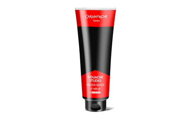 Caran d-Ache Caran d'Ache – Gouache – Schwarz, 450 ml