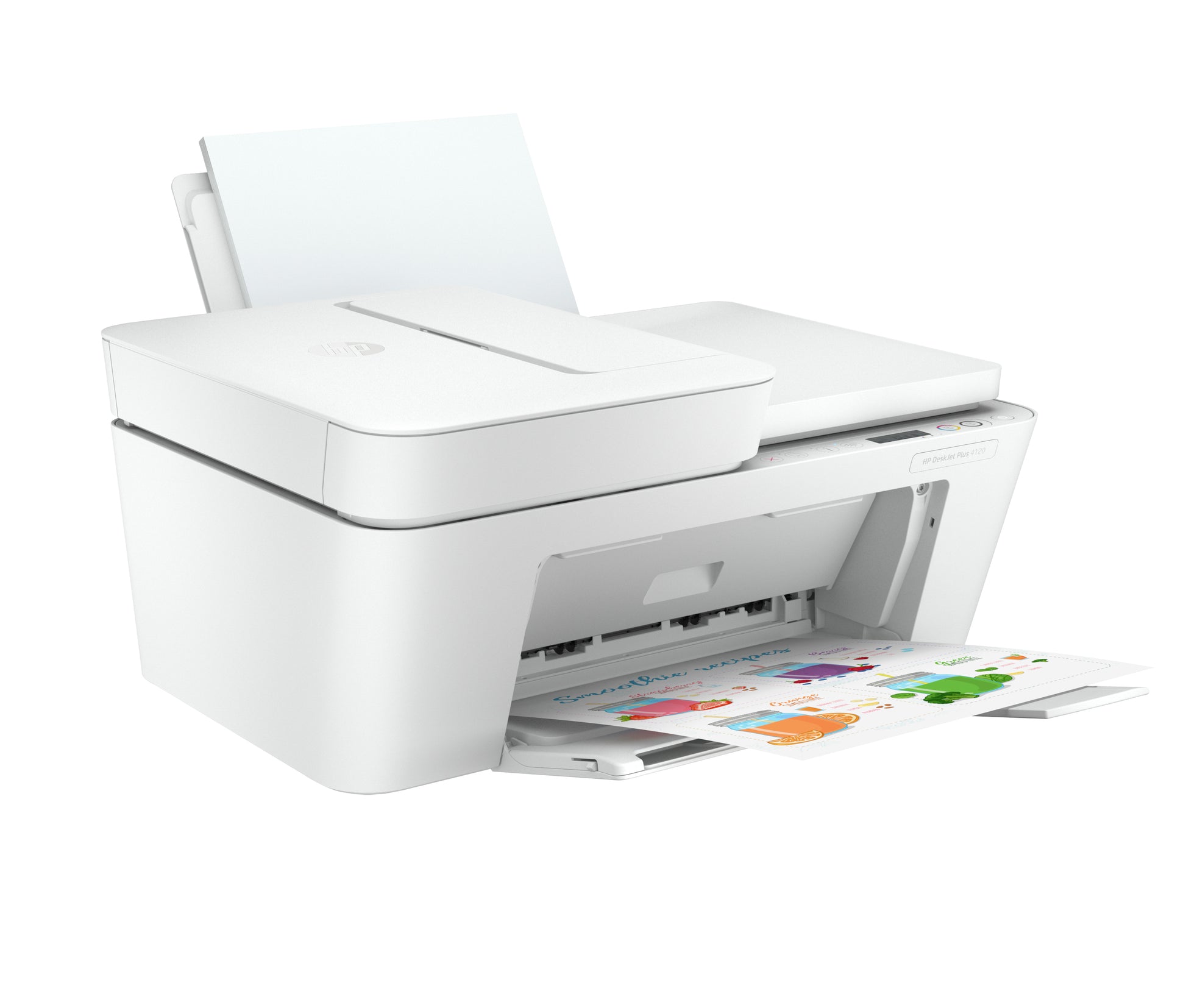 HP DeskJet Plus 4120 – Farbtintenstrahl-Multifunktionsdrucker, A4, 4-in-1, Duplex, ADF, WLAN
