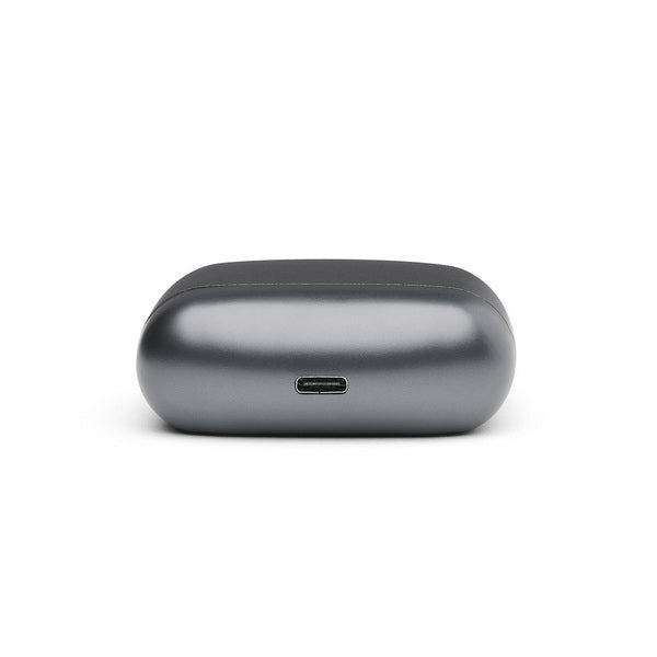 LEXON Minut Wecker – digital – 6,5 × 4,5 × 2,5 cm, dunkelgrau, USB, Schlummertaste