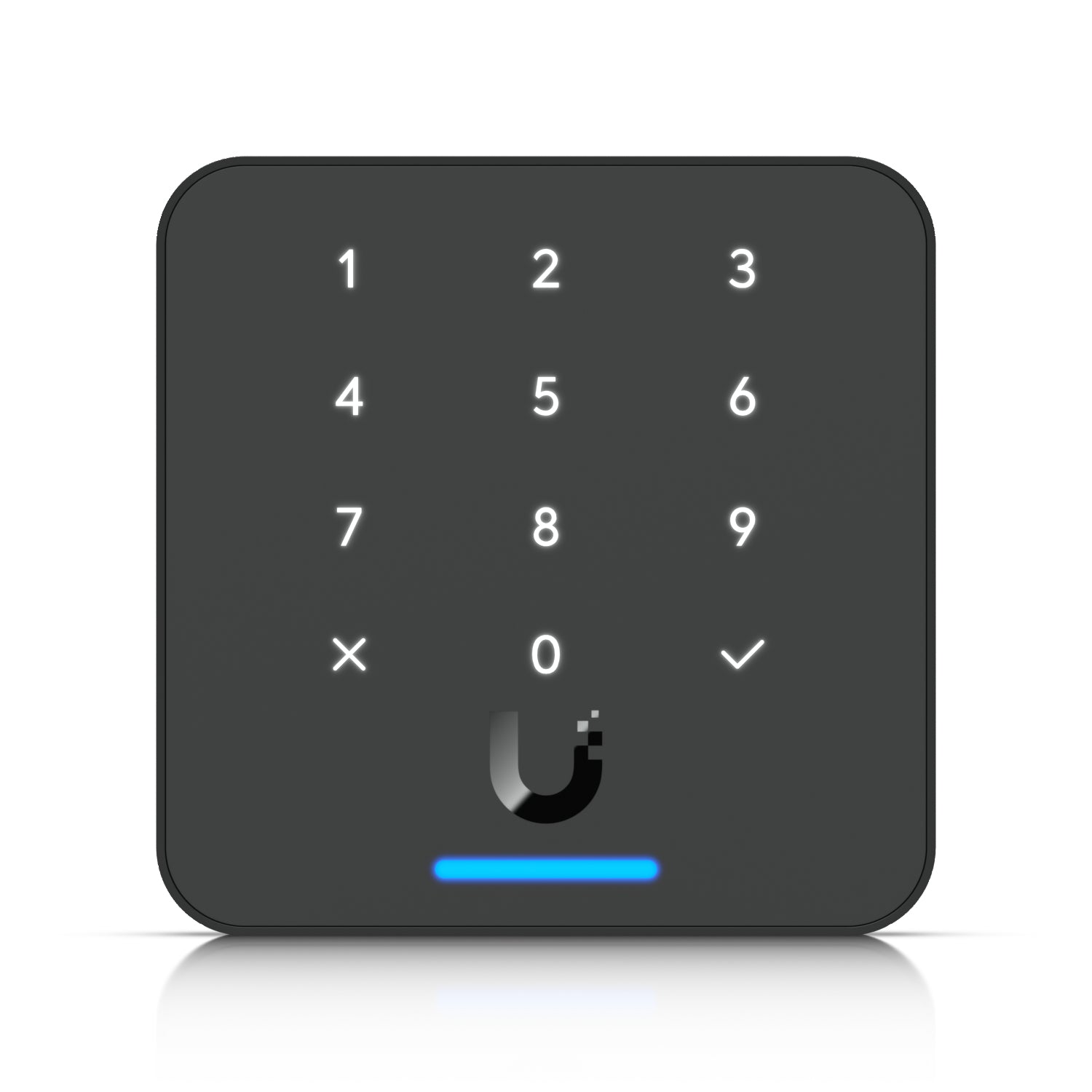 Ubiquiti Basis-Zugangskontrollleser, NFC, Schwarz, IP55, 84 × 84 × 40.8 mm, 165 g