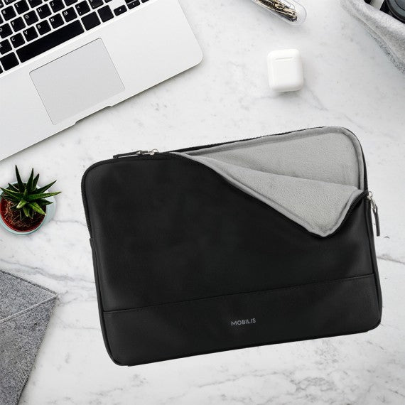 Mobilis Origine 2 Notebook-Schutzhülle bis 14" – Schwarz