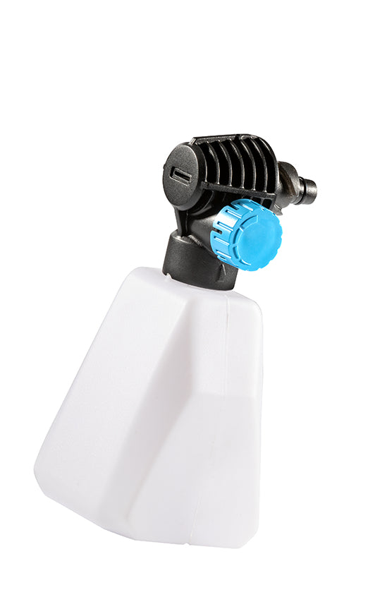 GLORIA Reinigungsgeräte-Zubehör Schaumdüse 729120.0000 – 0,45 l, Kunststoff, schwarz/blau/weiss, für MultiJet