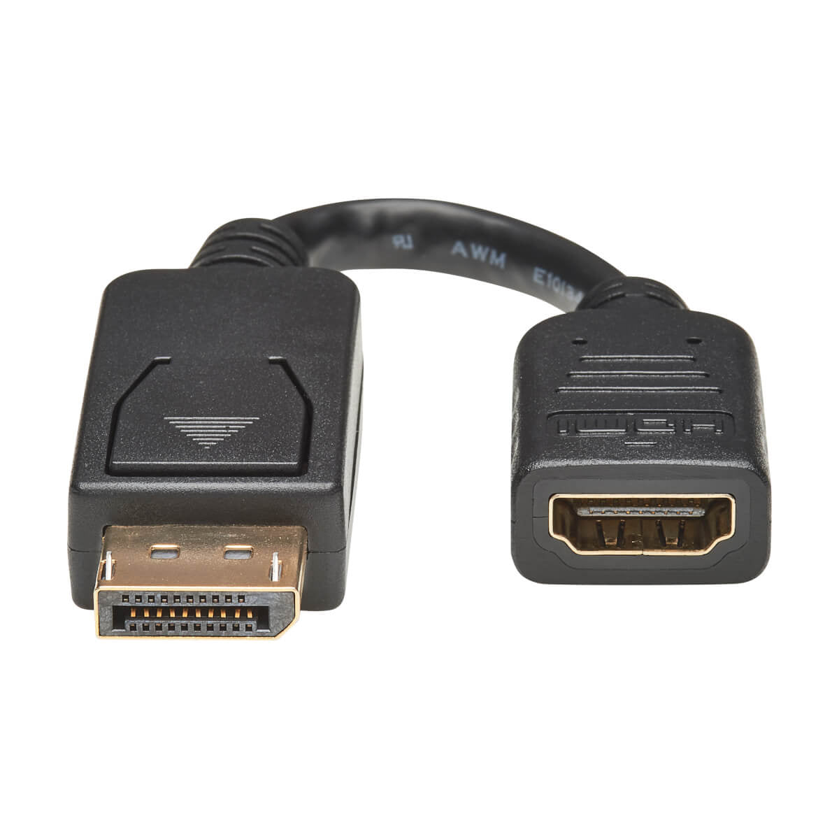 Tripp Lite P136-000 Adapter DisplayPort zu HDMI – 1920 × 1200 @ 60 Hz, HDCP, 0,15 m – Schwarz