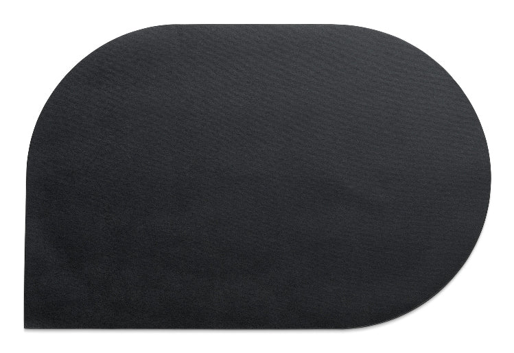 Kela Tischset – Kunstleder (PU), Schwarz, 45 × 30 cm