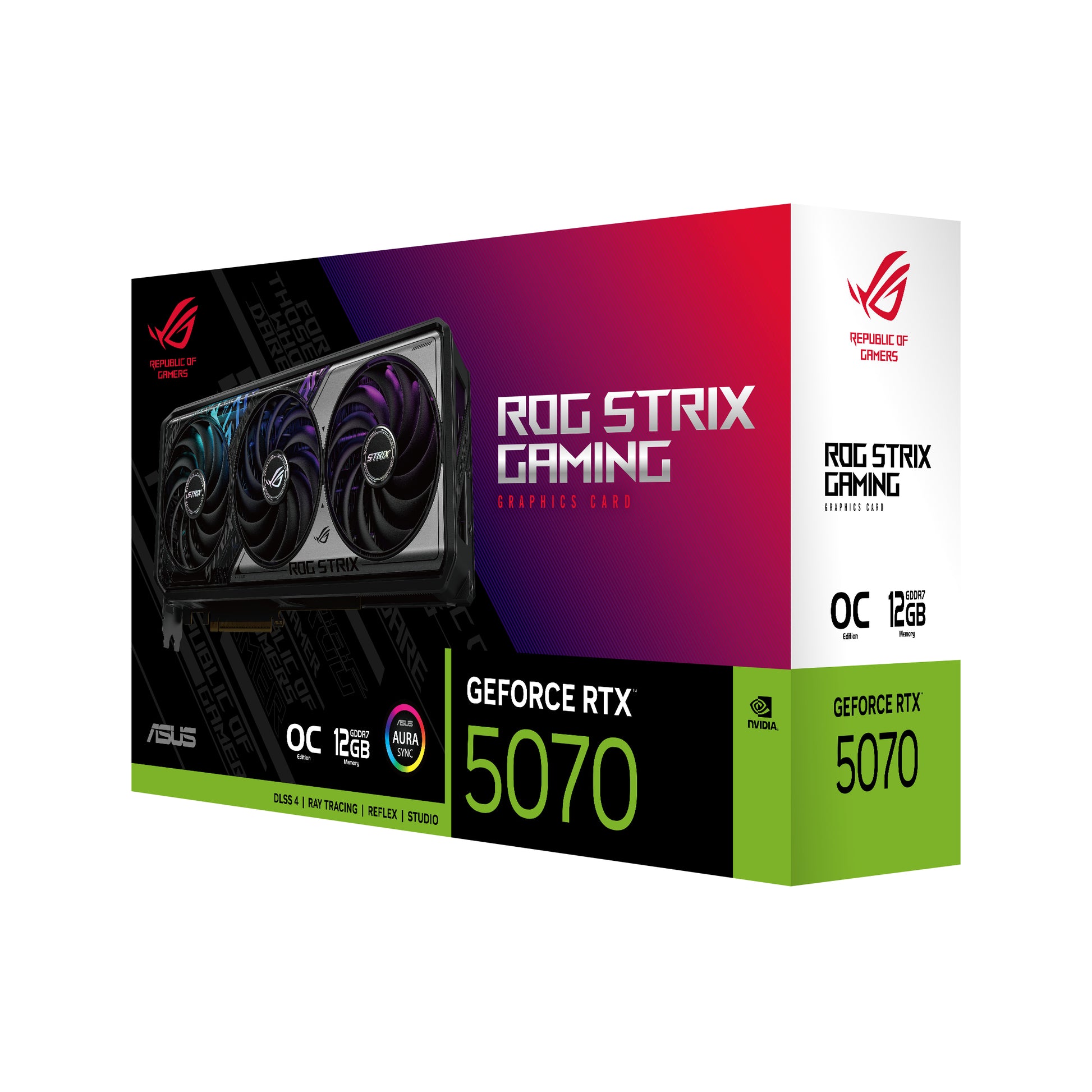 ASUS ROG Strix – NVIDIA GeForce RTX 5070 12 GB