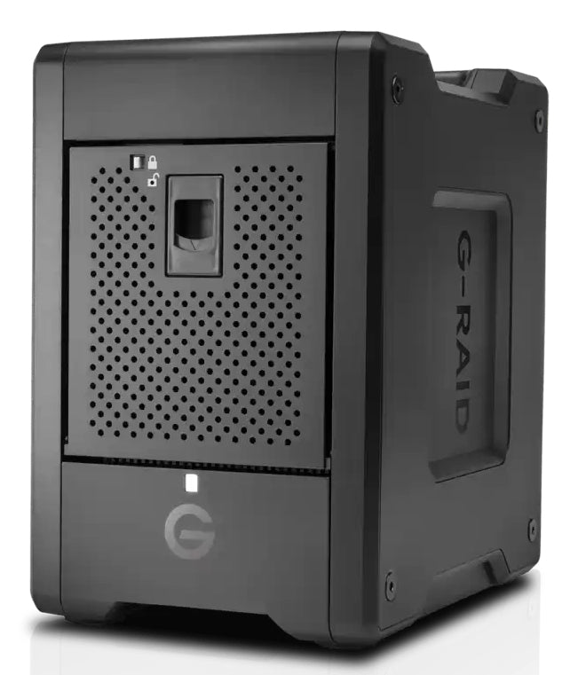 SanDisk G-RAID Shuttle 4 – 48 TB, Thunderbolt 3