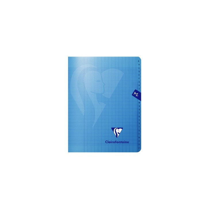 Clairefontaine Notizbuch – 170 × 220 mm – 96 Seiten – 90 g/m² – gebunden, Polypro-Cover, mehrfarbig