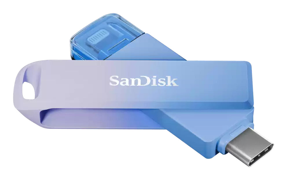 SanDisk Creator Phone Drive USB-Stick – 256 GB, USB-C / Lightning (USB 3.2 Gen 1), Lesegeschwindigkeit 90 MB/s