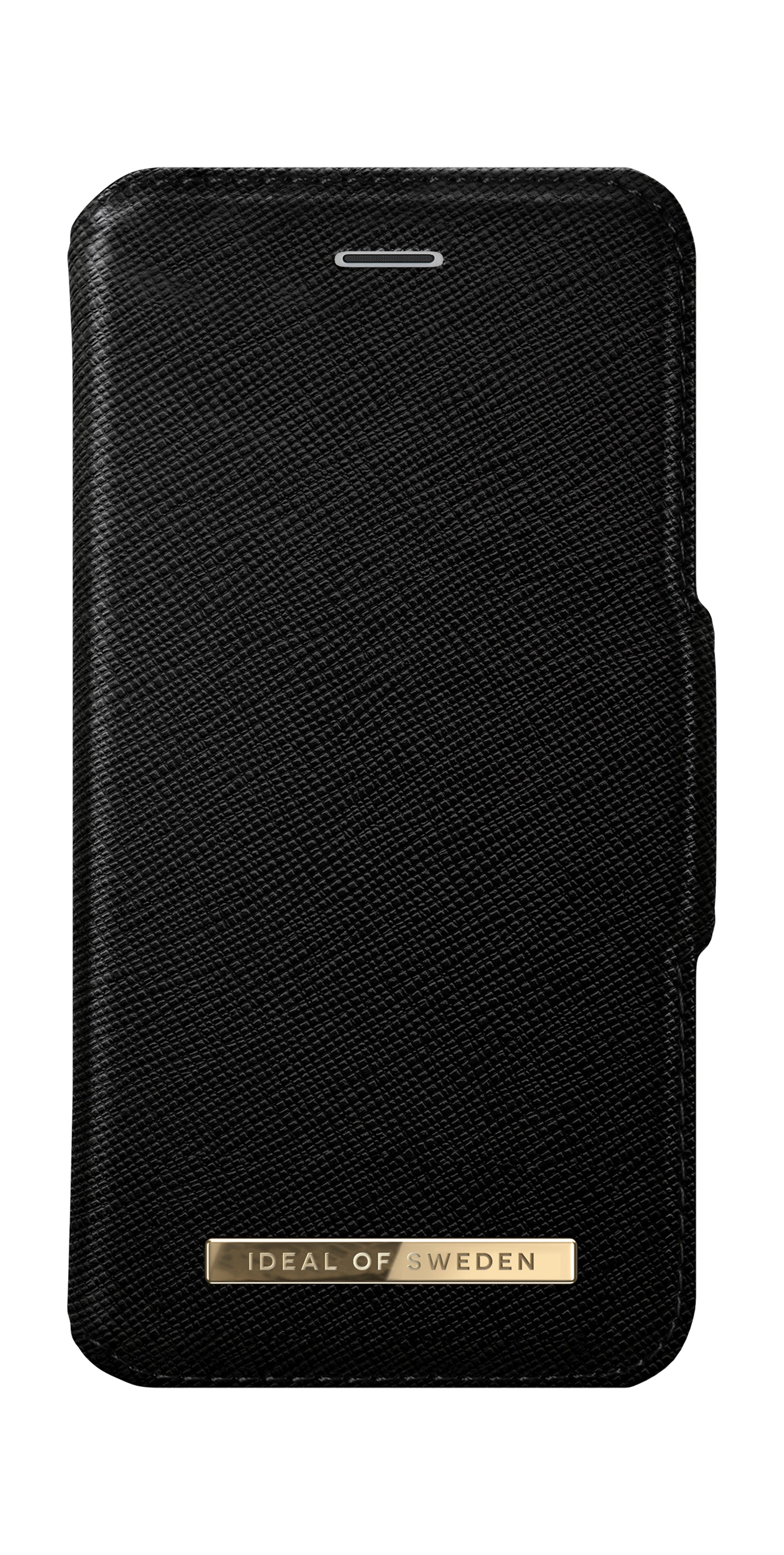 Ideal of Sweden – Booklet-Hülle – für Apple iPhone 6–8/SE (2020) – Saffiano Schwarz – mit Kartenfach