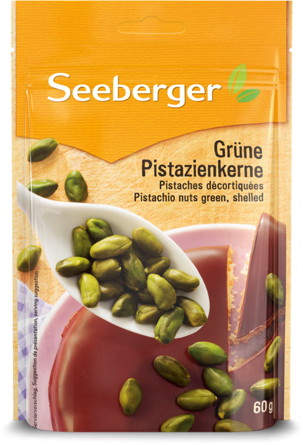 Seeberger Pistazienkerne, grün – 60 g