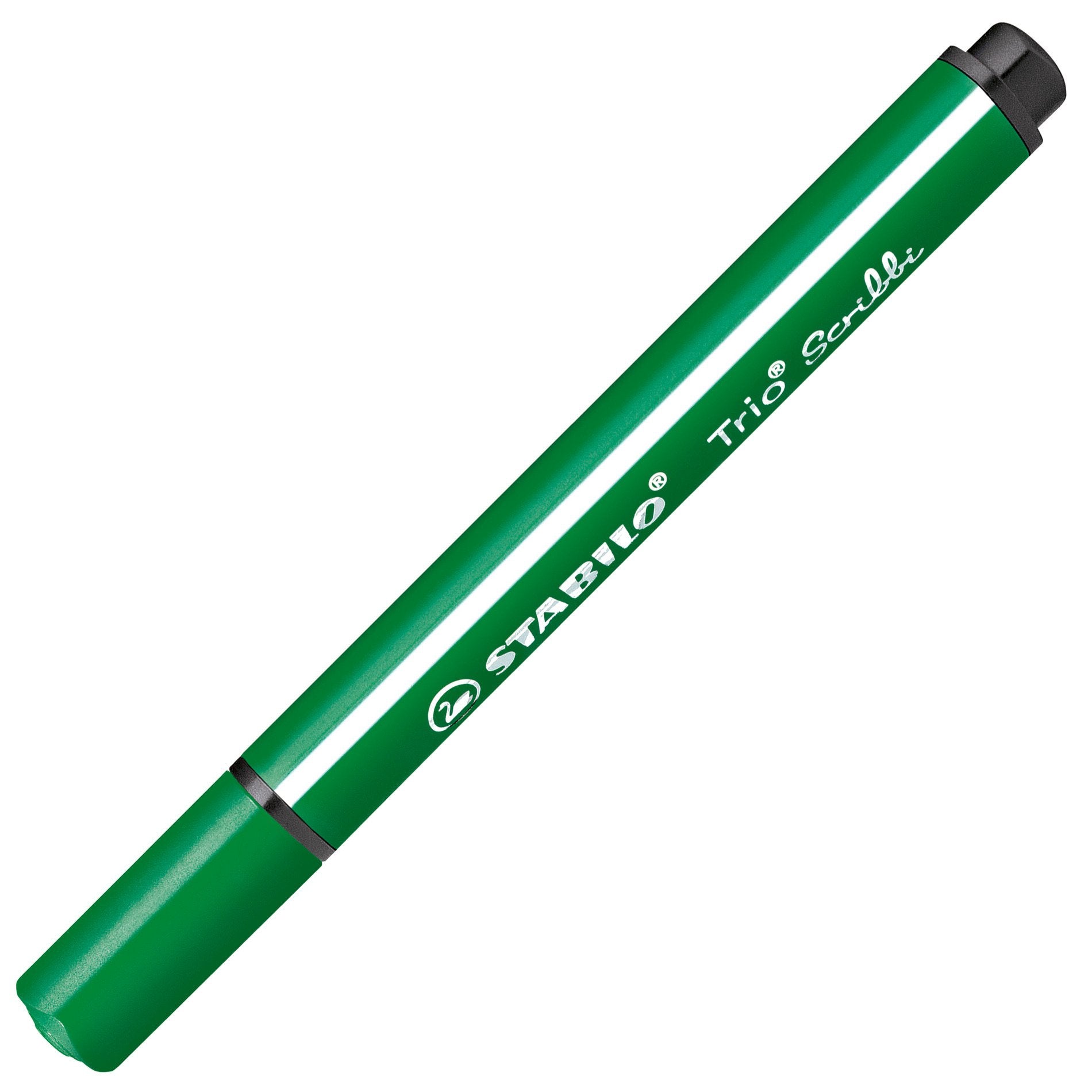 STABILO Trio Scribbi Filzstift – Rundspitze, 2 mm, wasservermalbar, grün