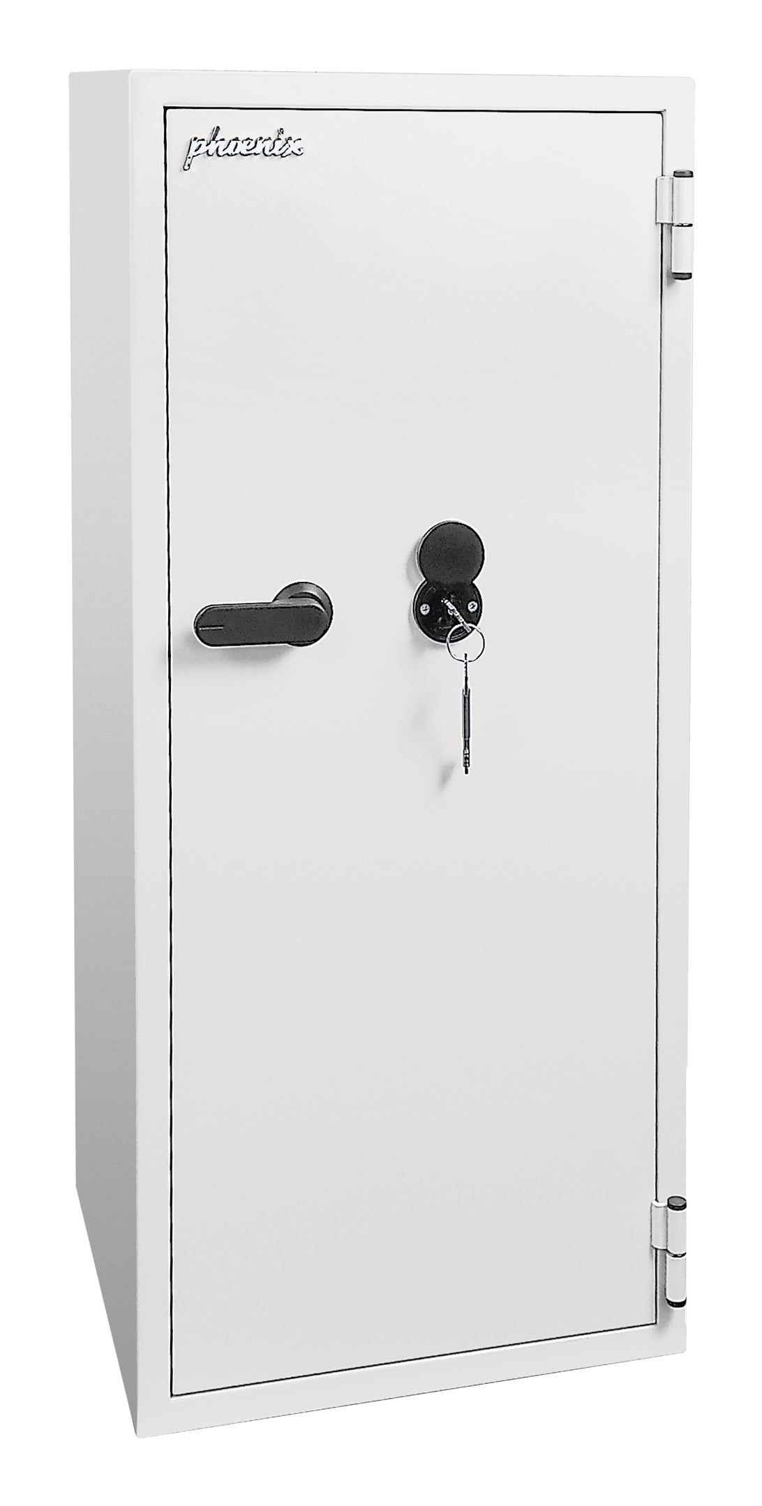Phoenix Safe Co. Phoenix Sicherheitsschrank Fortress Pro SS1465K – Schlüsselschloss – 97 l – Feuerschutz 60 min – Weiss
