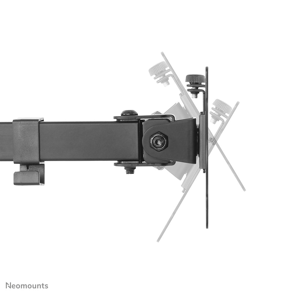 Neomounts FPMA-D550DBLACK – Monitorarm Tischhalterung – 2 Monitore – 10–32" – VESA 75×75/100×100 mm