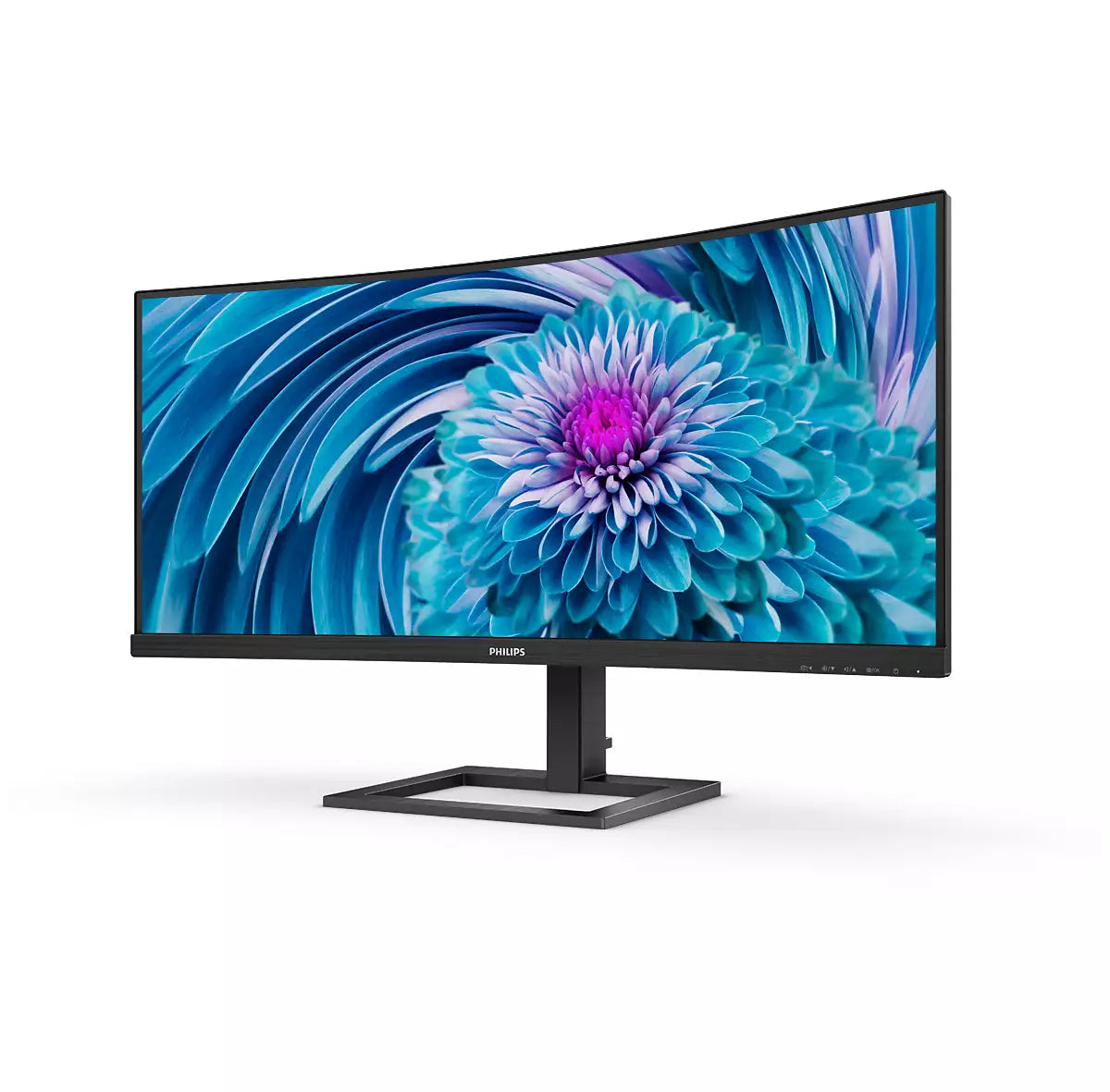 Philips 346E2CUAE/00 – Monitor, 34", VA, 100 Hz, 300 cd/m², Lautsprecher, VESA 100 × 100, Schwarz