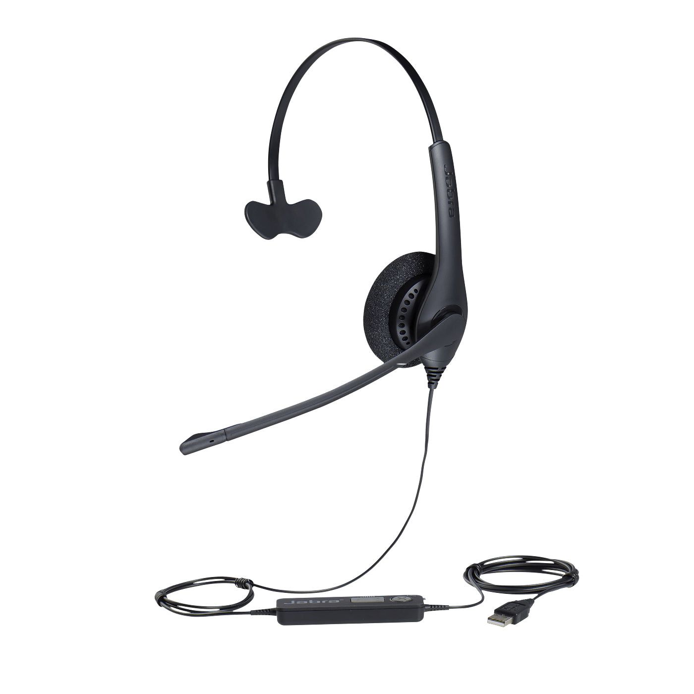 Jabra BIZ 1500 – Mono Headset – USB – Boom-Mikrofon, Noise-Cancelling – für IP-Telefonie