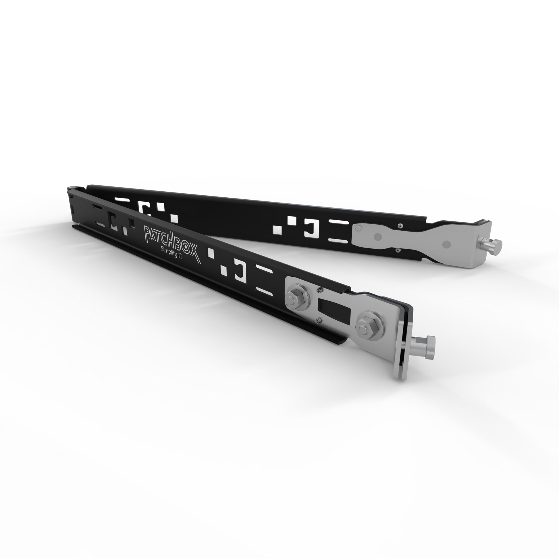 PATCHBOX Setup.exe – Installationswerkzeug – 19" Rack, 1U, bis 50 kg, Schwarz