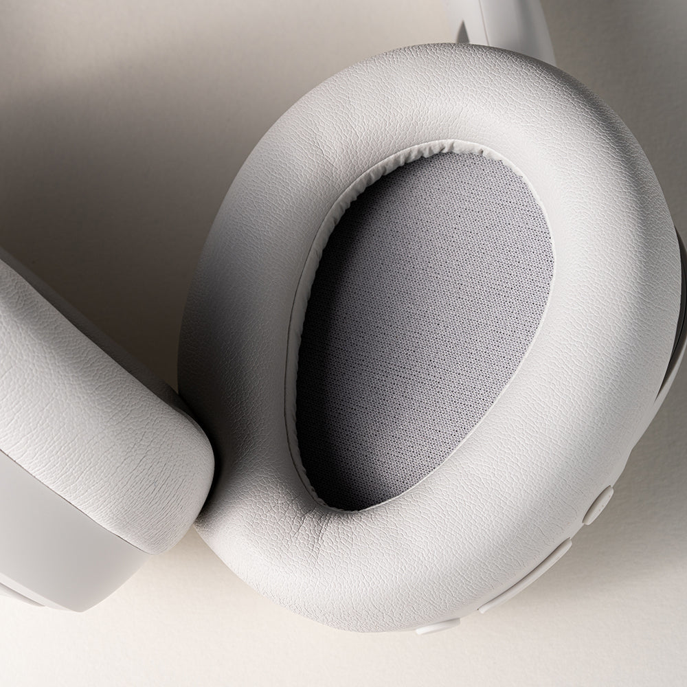 JLab JBuds Lux Over-Ear Kopfhörer – Stereo, BT, ANC, Weiss, BT 5.3