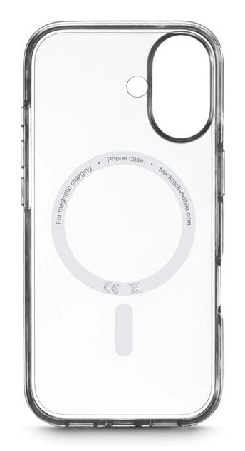 Black Rock Mag Clear – Backcover – für Apple iPhone 17 – MagSafe, PC+TPU, Transparent