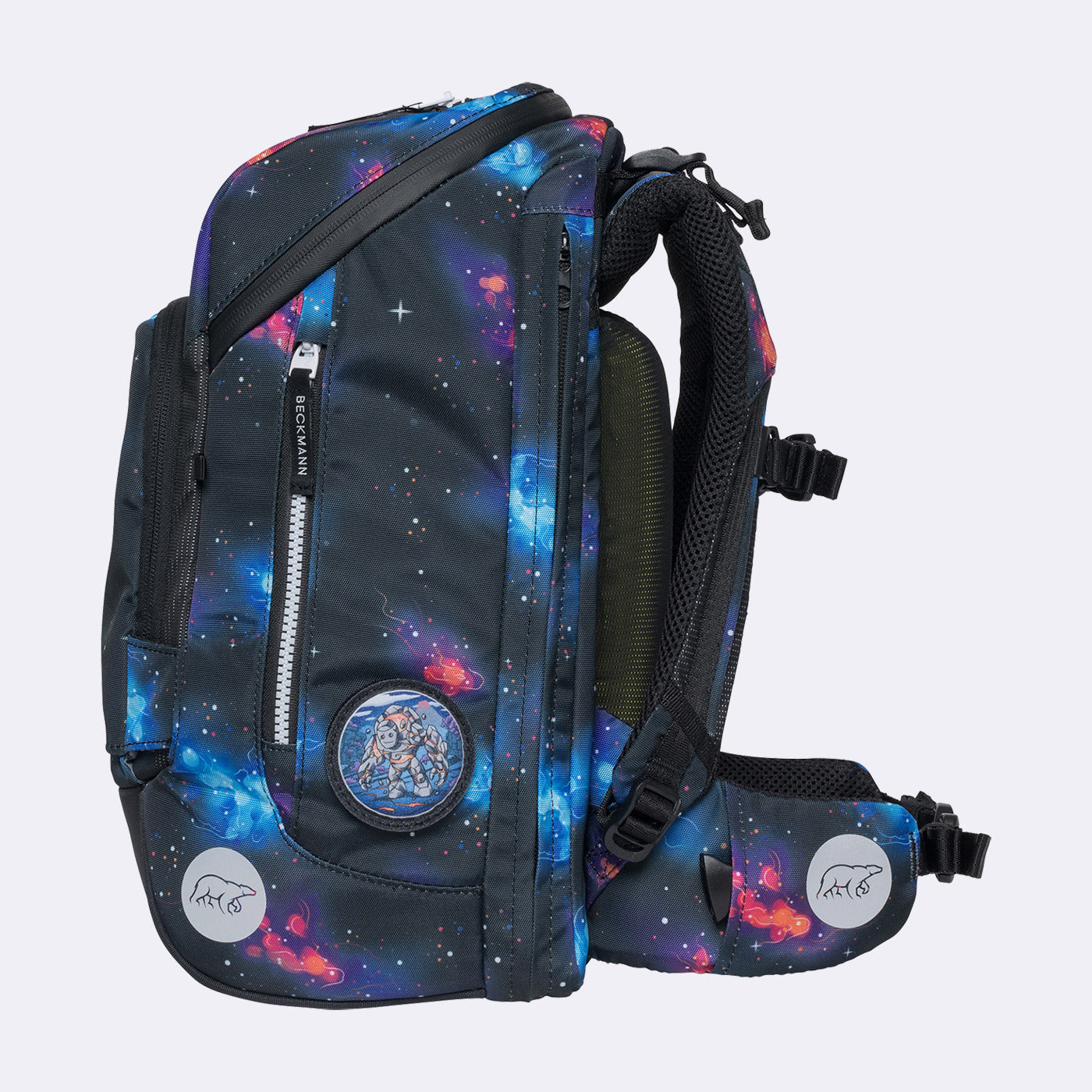 Beckmann Schulrucksack Active Air FLX – 6-teilig – Ninja Elements