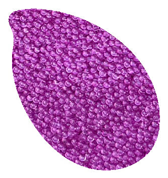 Reslin Glasperlen, rund – violett – Ø 1,4 mm – 500 g