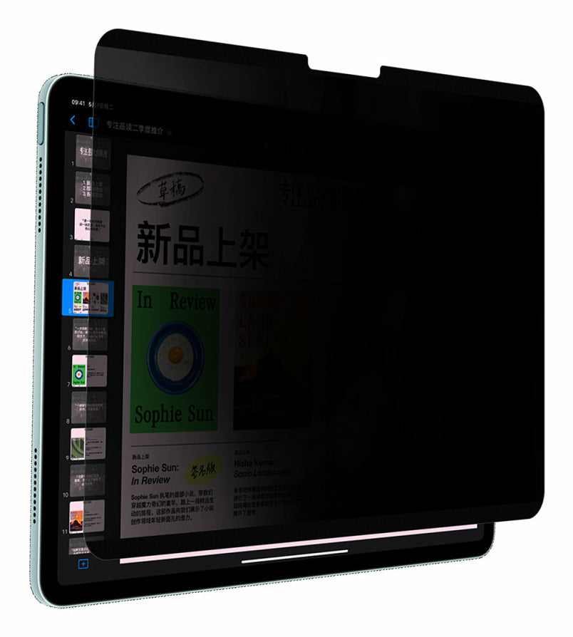 4smarts Magnetischer Blickschutzfilter für iPad Air 11" – 320 × 250 mm