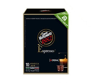 Caffè Vergnano Oro – Kapseln – Espresso, mittel, 10 Kapseln