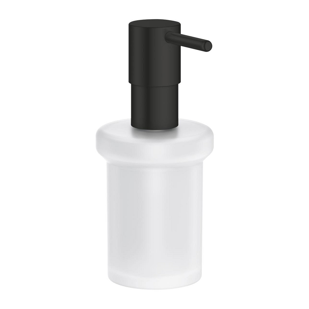 Grohe Start Seifenspender – Wandmontage – 160 ml, schwarz, Glas