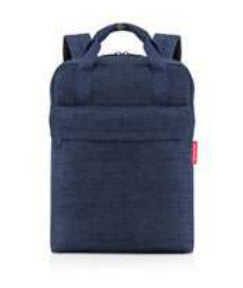 Reisenthel City-Rucksack allday backpack M – für 15,6", 15 l, wasserabweisend – Navy, 300 × 390 × 130 mm