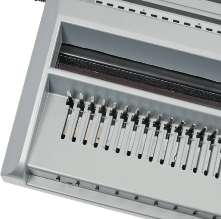 GBC MultiBind MB20 Bindegerät – Plastik- und Drahtbindung, für 21-Loch und 34-Loch, A3, bis 20 Blatt