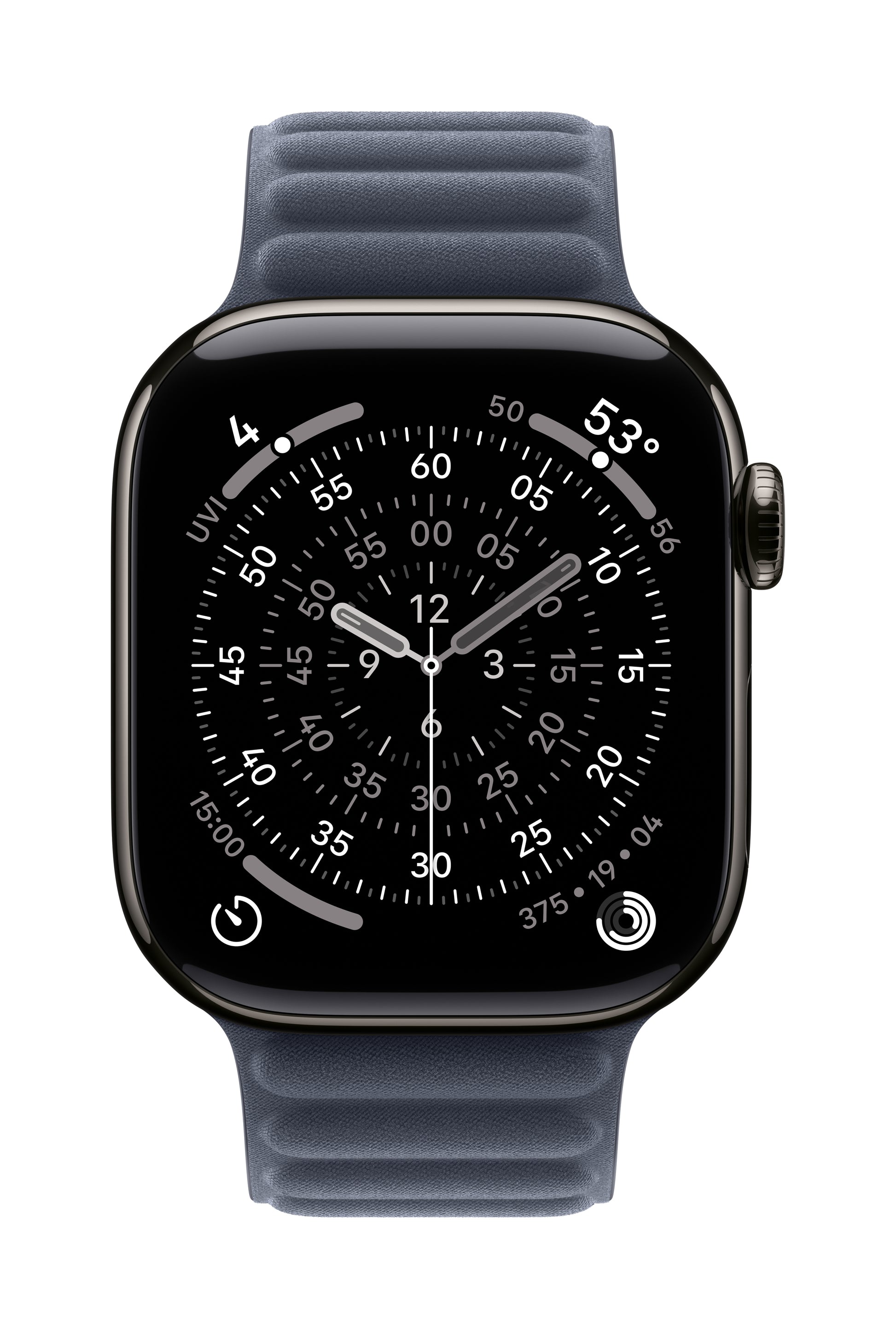 Apple Magnetic Link – Armband – für Apple Watch 42 mm, Marineblau, M/L, Polyester