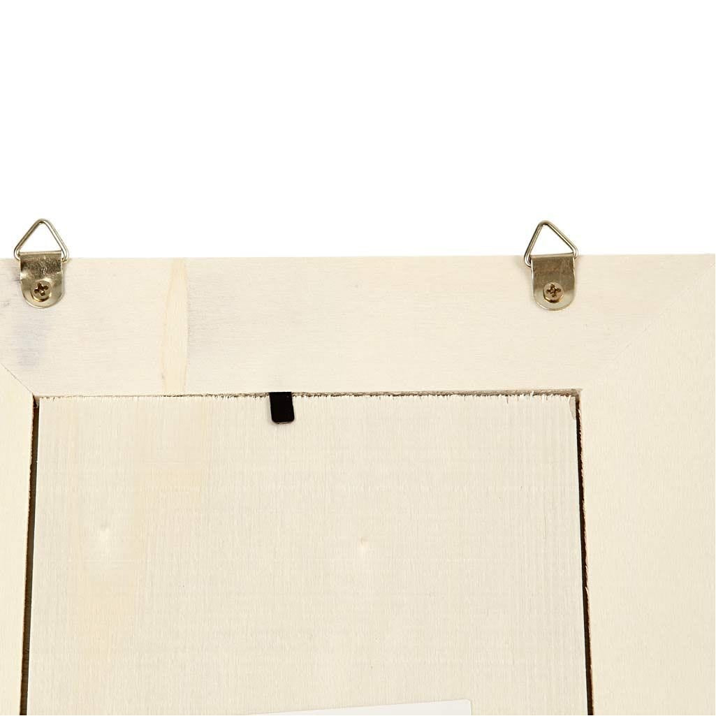 Creativ Company Spiegel – 20,8 × 15,9 cm – Holz, braun