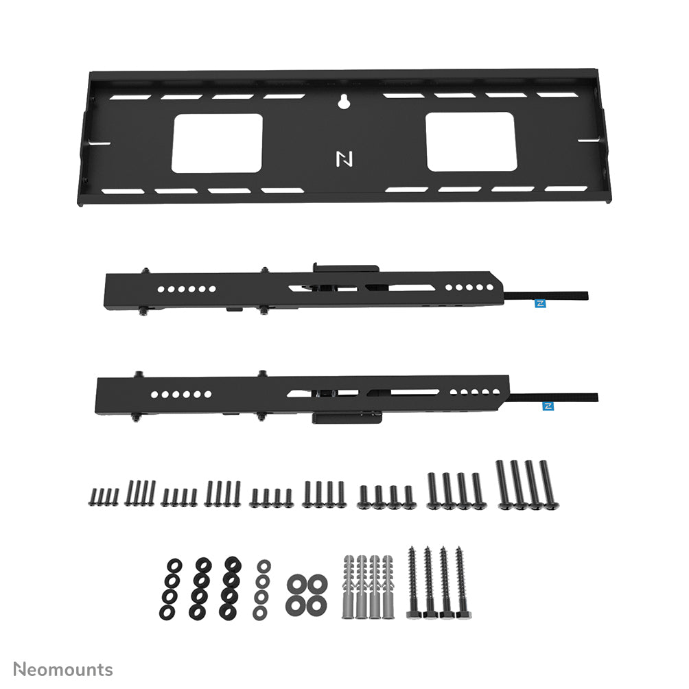 Neomounts LEVEL-750 – Wandhalterung, fix, für 42–86", VESA 100×100–600×400, bis 125 kg, schwarz