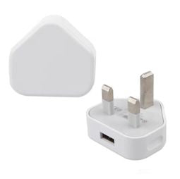 eSTUFF ES636002-BULK USB-Ladegerät 12 W – USB-A×1 – UK-Stecker (Typ G) – für Smartphones – Weiss