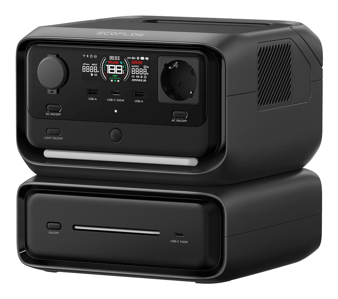 EcoFlow RIVER 3 Max – Powerstation – 572 Wh, LiFePO4, CH-Version