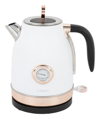 Furber. Furber Wasserkocher – 1,7 l, Edelstahl, Roségold