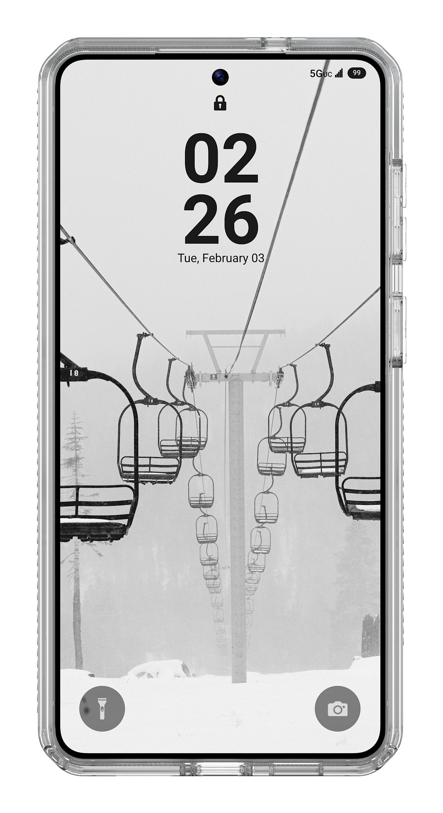 Urban Armor Gear UAG Plyo Backcover – für Samsung Galaxy S26+, MagSafe, mit Ständer, PC, Transparent