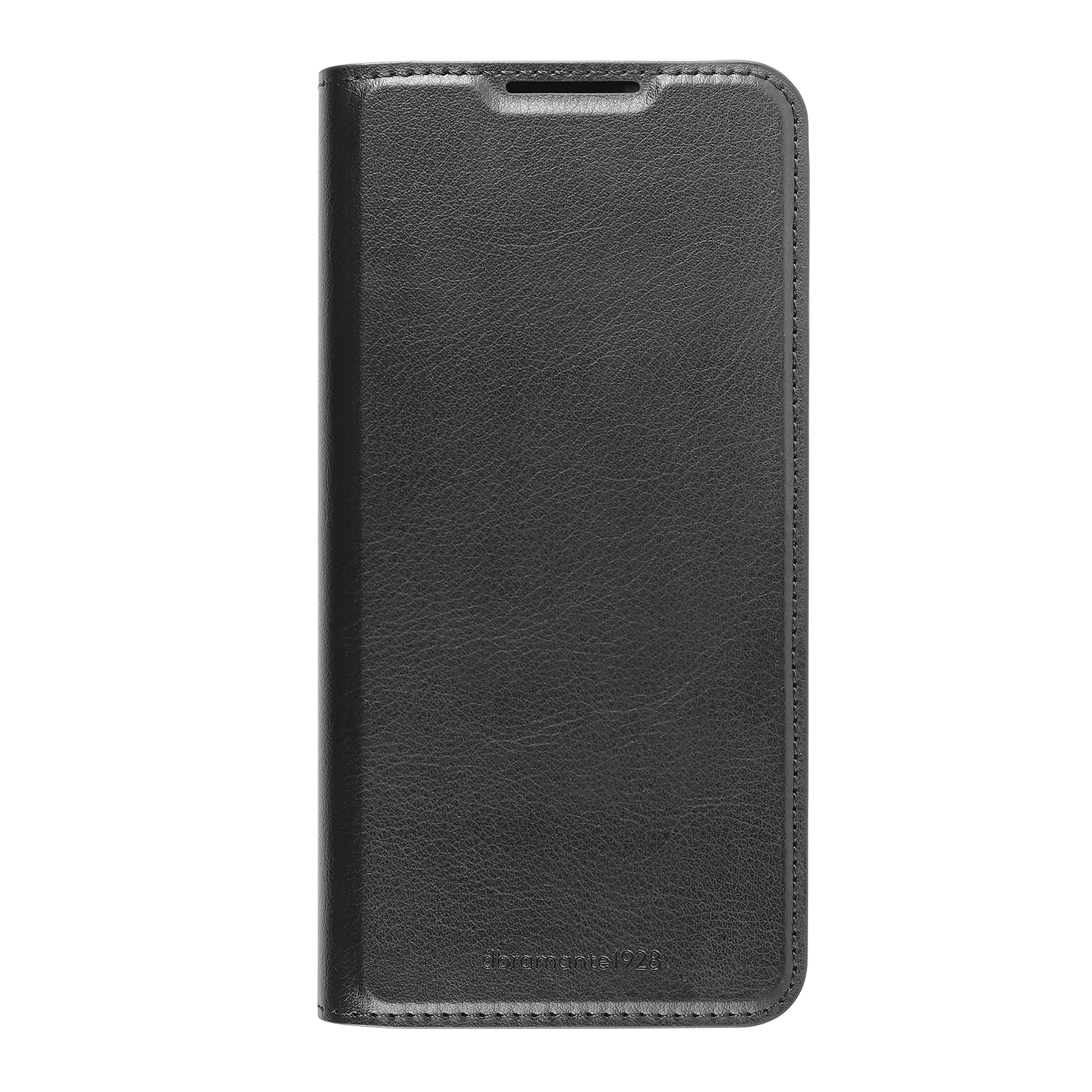 dbramante1928 Oslo Folio – für Samsung Galaxy A55 5G, mit Kartenfach, PU + recycelbarem Kunststoff, schwarz