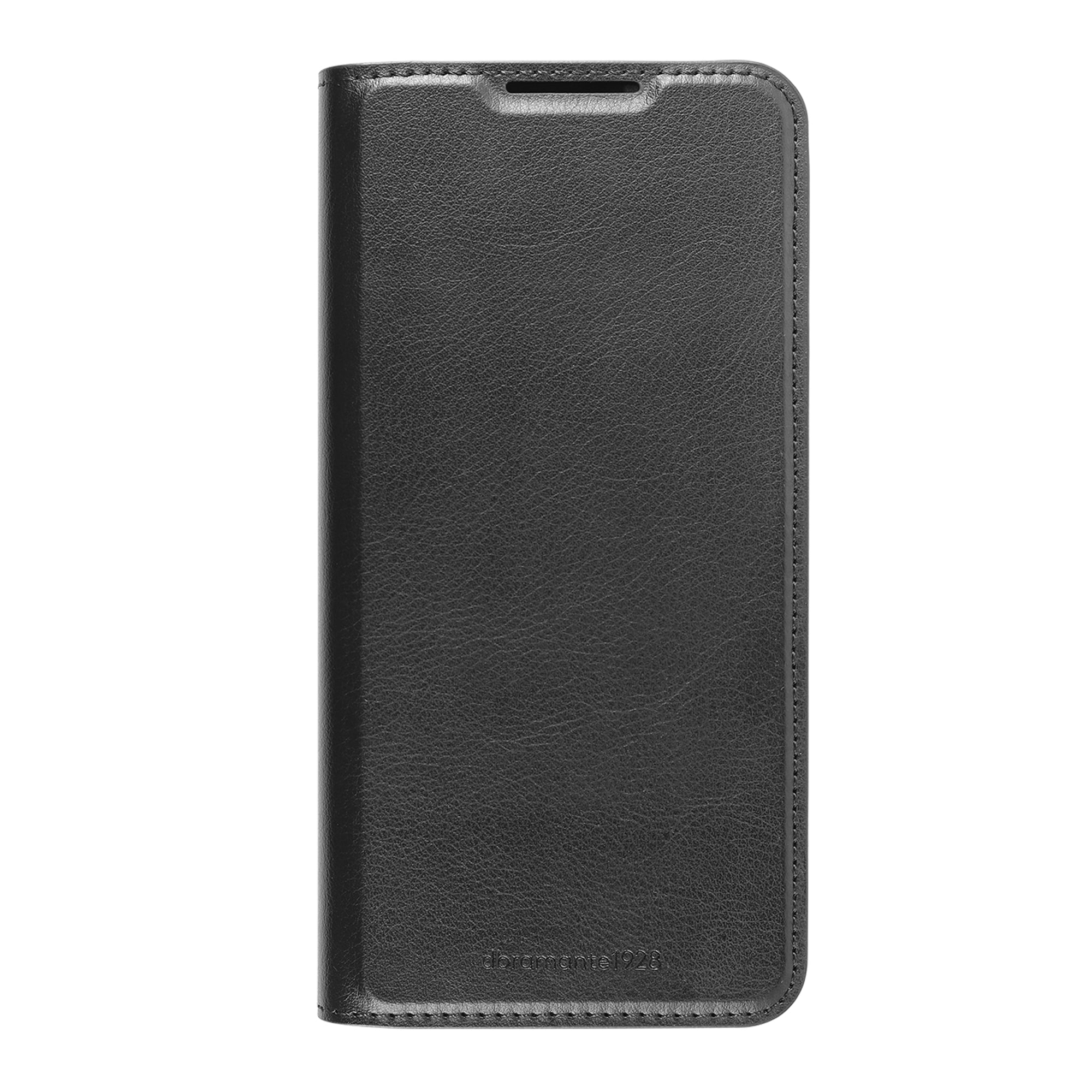 dbramante1928 Oslo Folio – für Samsung Galaxy A55 5G, mit Kartenfach, PU + recycelbarem Kunststoff, schwarz