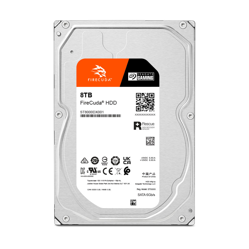 Seagate FireCuda ST8000DXA01 – 8 TB, 3.5", 7200 U/min