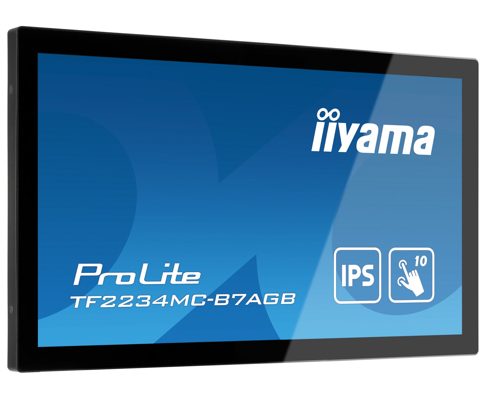 iiyama TF2234MC-B7AGB – Monitor, 21,5", 1920 × 1080 (Full HD), IPS, 60 Hz, 350 cd/m², VESA 100 × 100, Schwarz