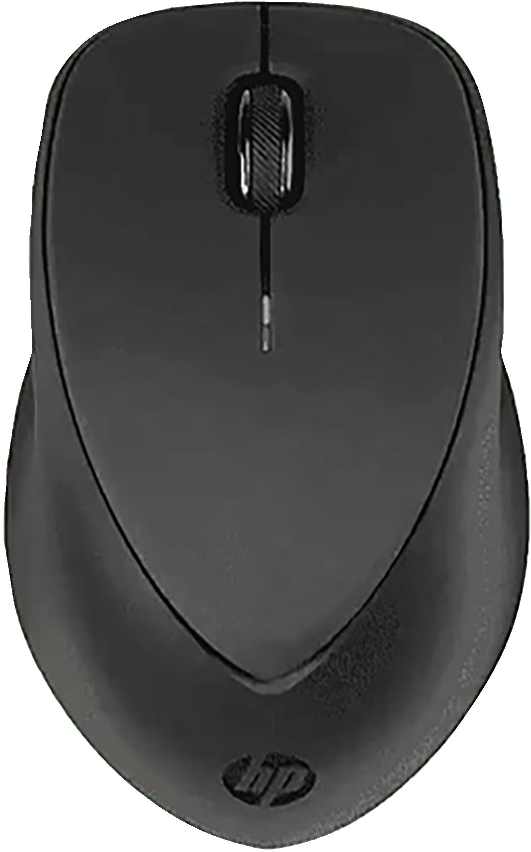 HP Wireless Premium Mobile Maus – kabellos, 2,4 GHz (USB-A), 1'200 dpi, 2 Tasten, beidhändig, schwarz