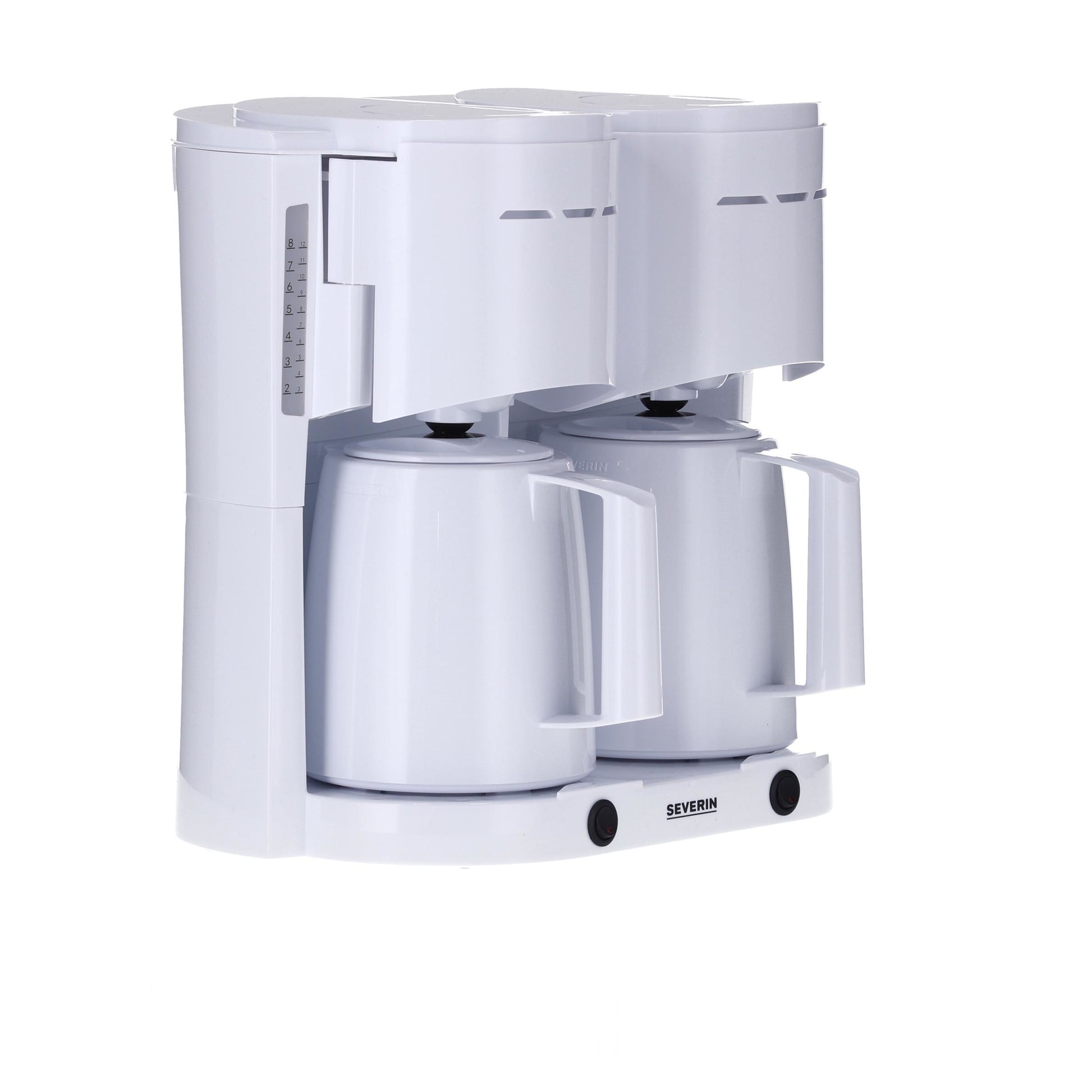 Severin KA9314 Filterkaffeemaschine – 16 Tassen, 1 l, Einwegfilter, Weiss